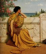 John William Godward Leisure Hours oil